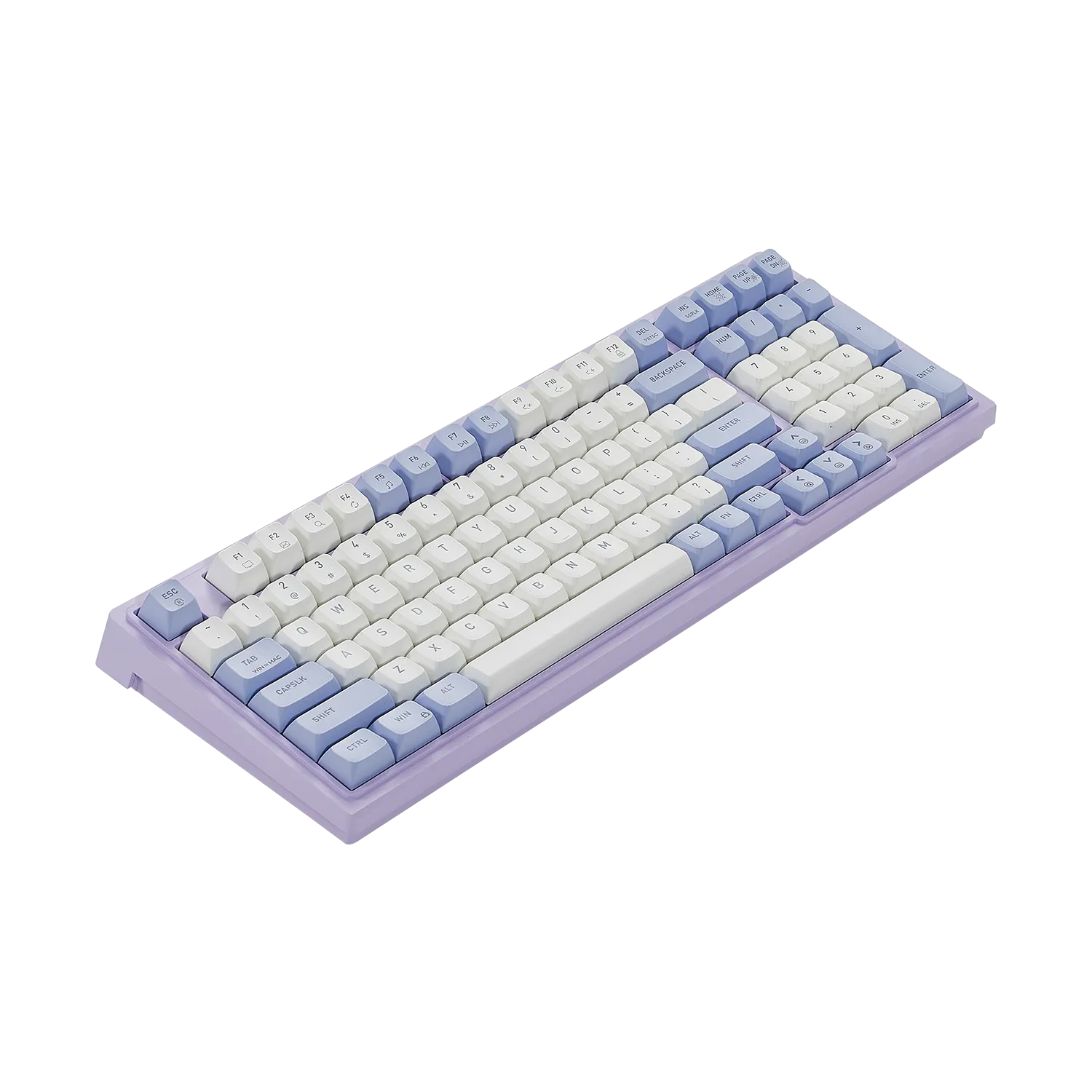 Purple Rain M4 99-Key Creamy Wired Mechanical Keyboard