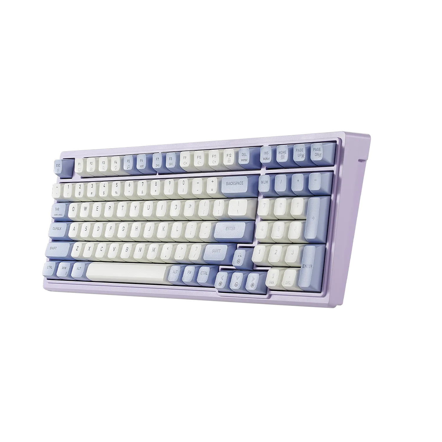 Purple Rain M4 99-Key Creamy Wired Mechanical Keyboard