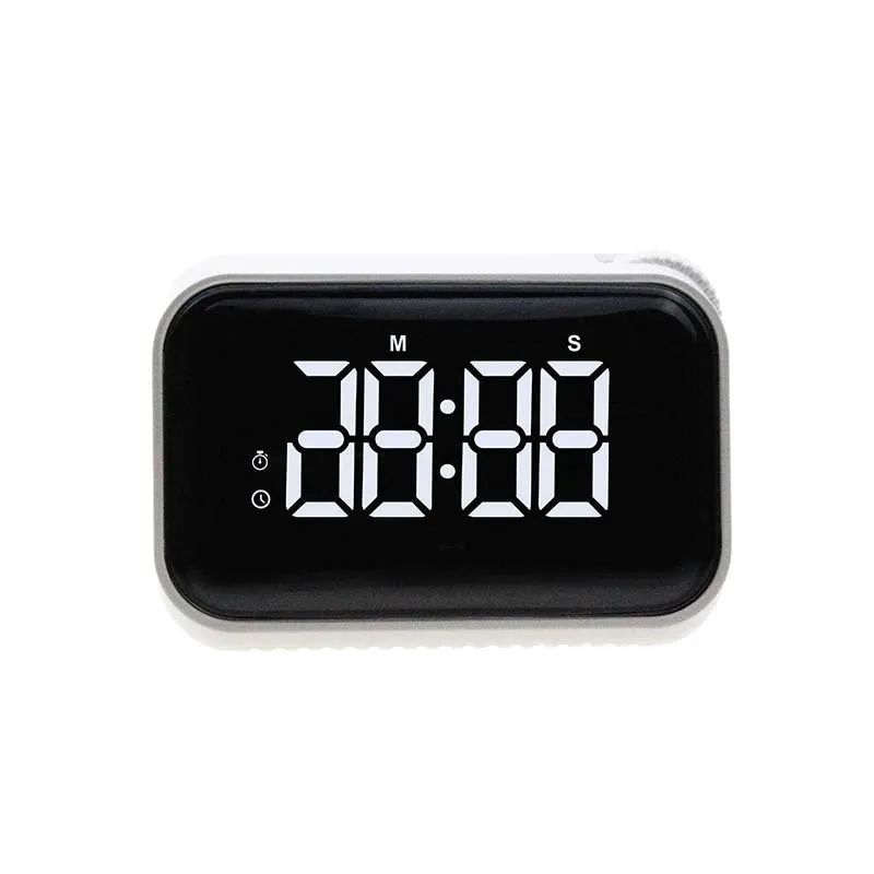 Rechargeable Timer Student Self-Discipline Exercise Kitchen Stopwatch Reminder with Small Night Lamp Timer