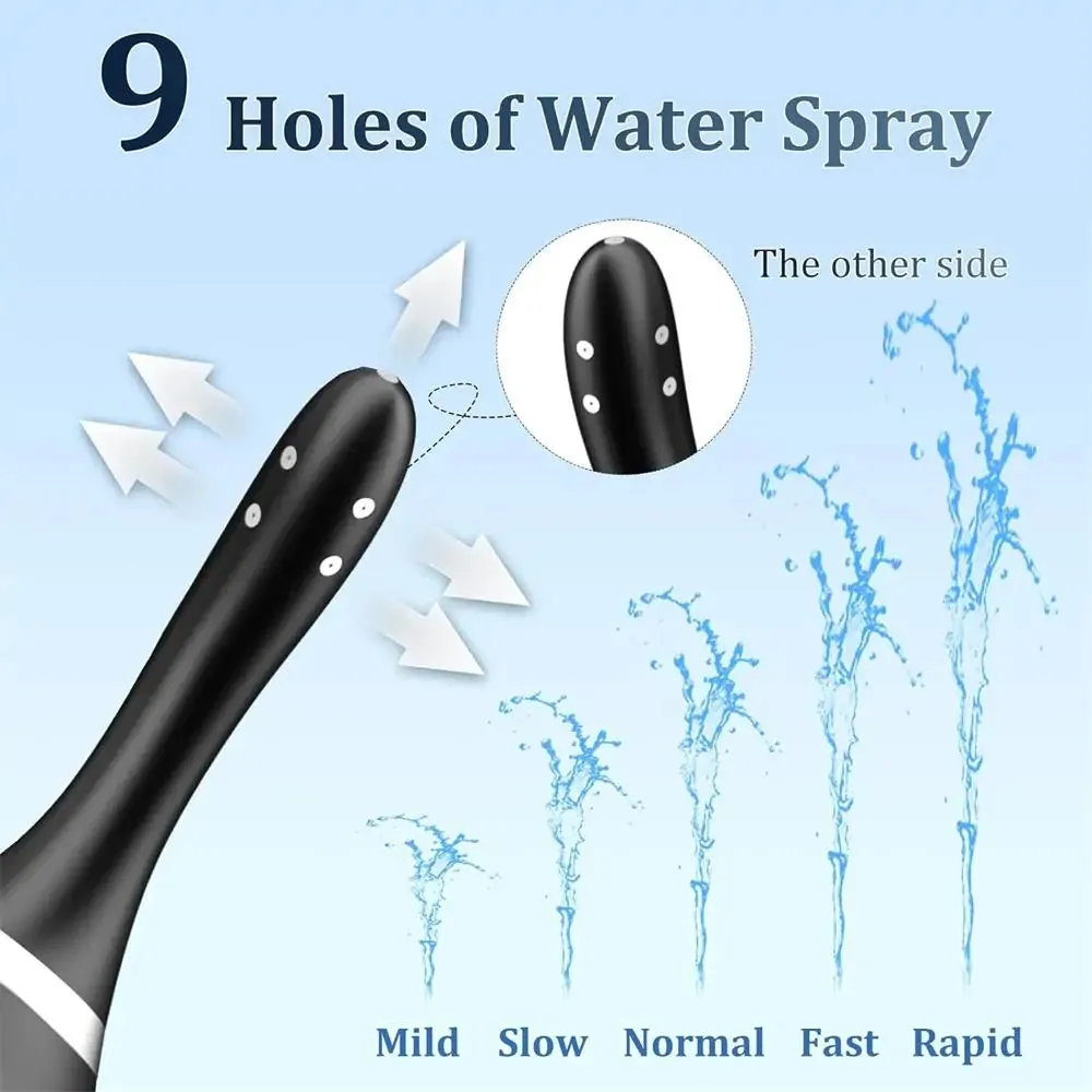 Remote Control Reusable Anal Douche Bottle for Colon Cleanse Men