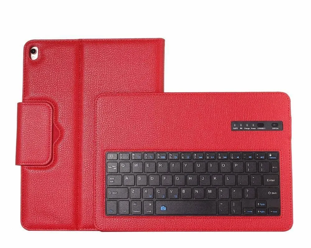 Removable Wireless Bluetooth Keyboard Leather Look Case iPad Air 3 2019