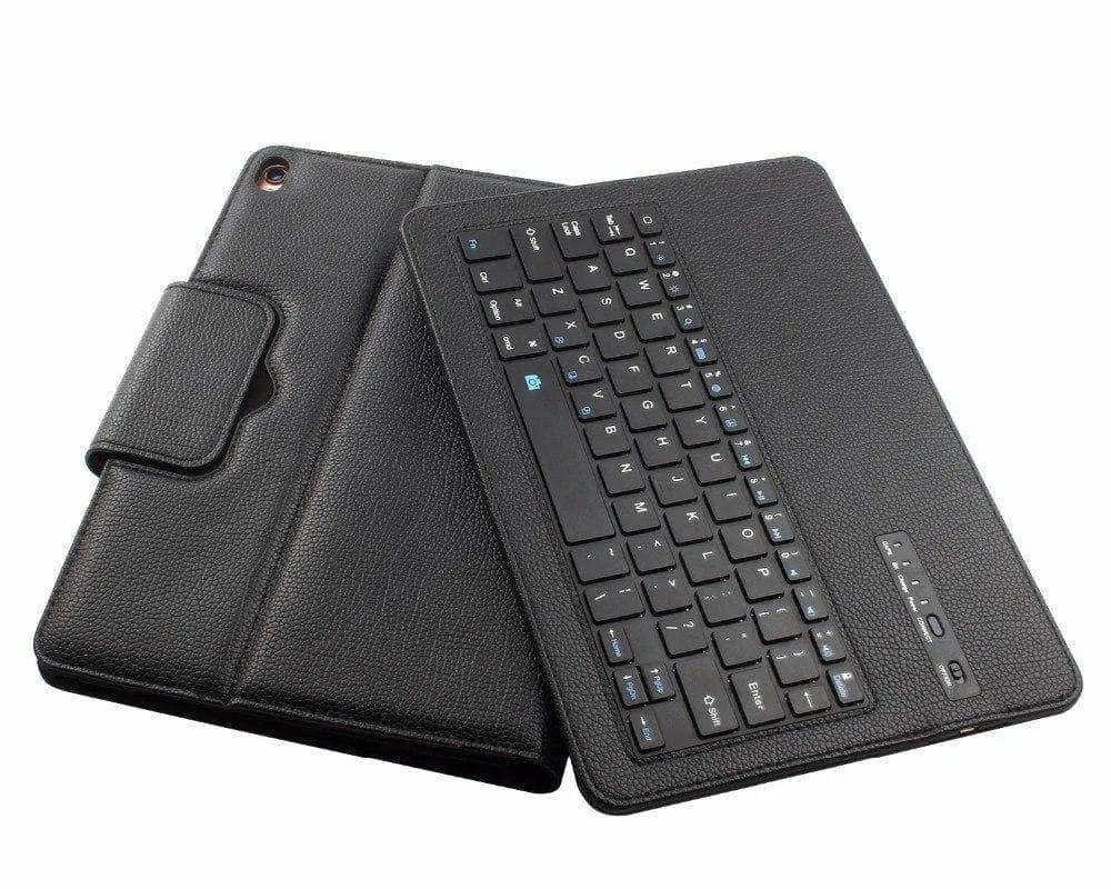 Removable Wireless Bluetooth Keyboard Leather Look Case iPad Air 3 2019