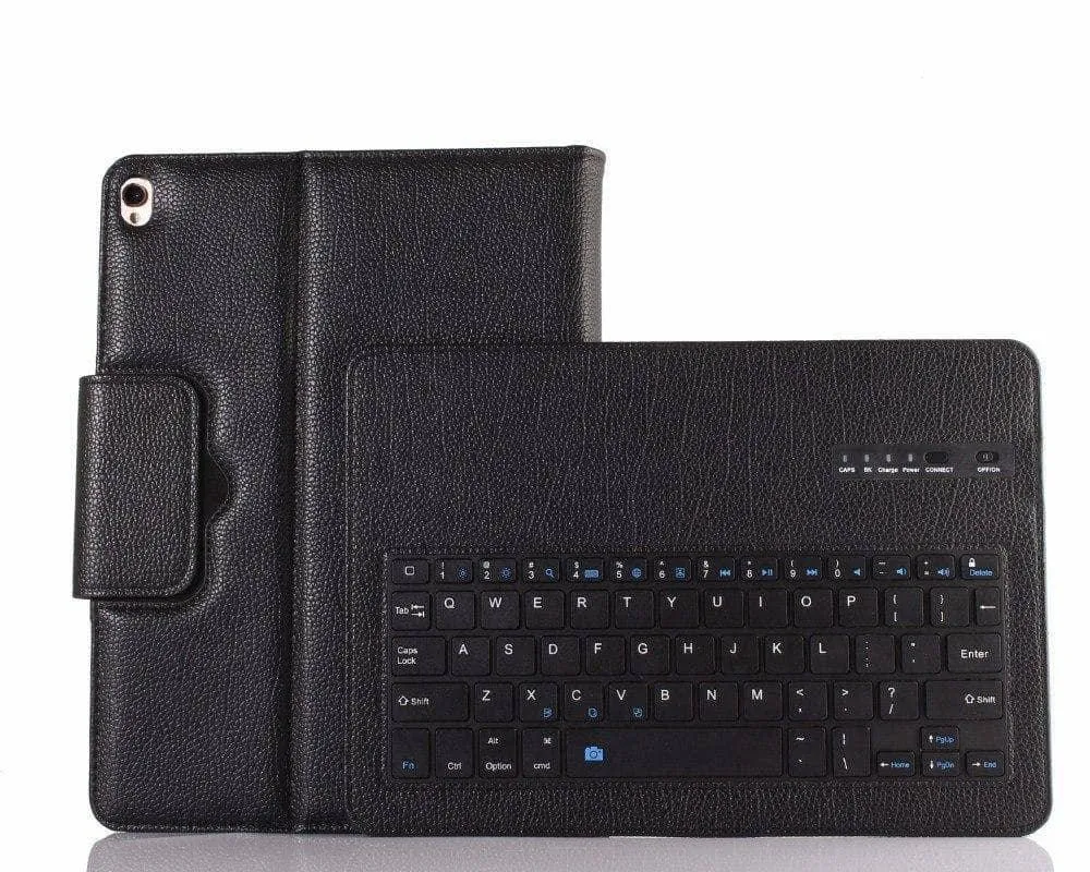 Removable Wireless Bluetooth Keyboard Leather Look Case iPad Air 3 2019