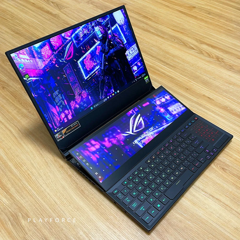 ROG Zephyrus Duo (Ryzen 9 5900HX, RTX 3070, 32GB, 1TB, 15-inch)