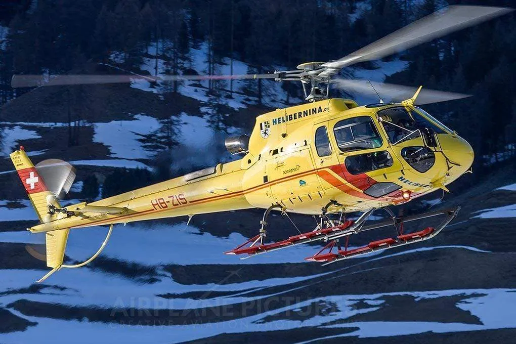 RotorScale AS350 Alpine Yellow 450 Size Helicopter - PNP