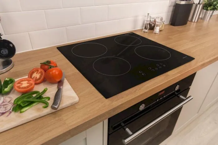 Russell Hobbs RH60IH401B hob Black Built-in 59 cm Zone induction hob 4 zone(s)