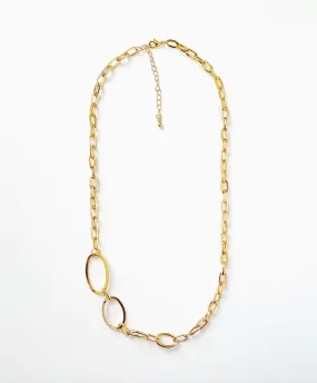 SA Open Circle Chain-Gold