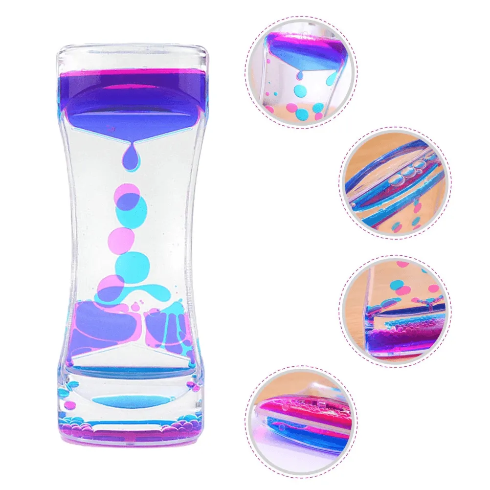 Sand Hourglasses Colorful Liquid Timer Anxiety Relief