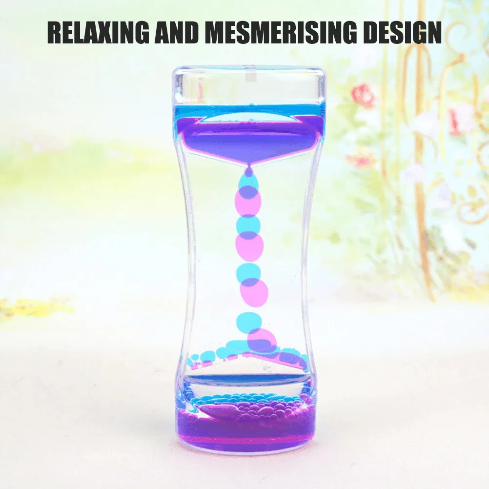 Sand Hourglasses Colorful Liquid Timer Anxiety Relief