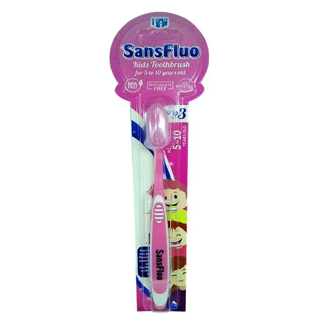 Sansfluo Kids Toothbrush (5-10 years old) - Step 3