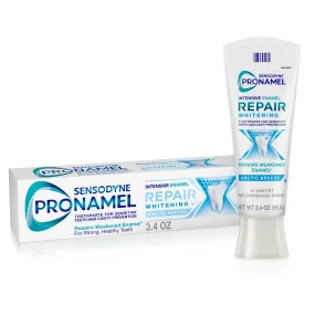 Sensodyne Pronamel Intensive Enamel Repair Toothpaste for Sensitive Teeth and Cavity Protection - 3.4 Oz