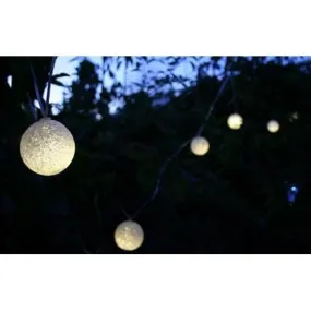 Set of 12 - Solar String Luminous Glow Lights