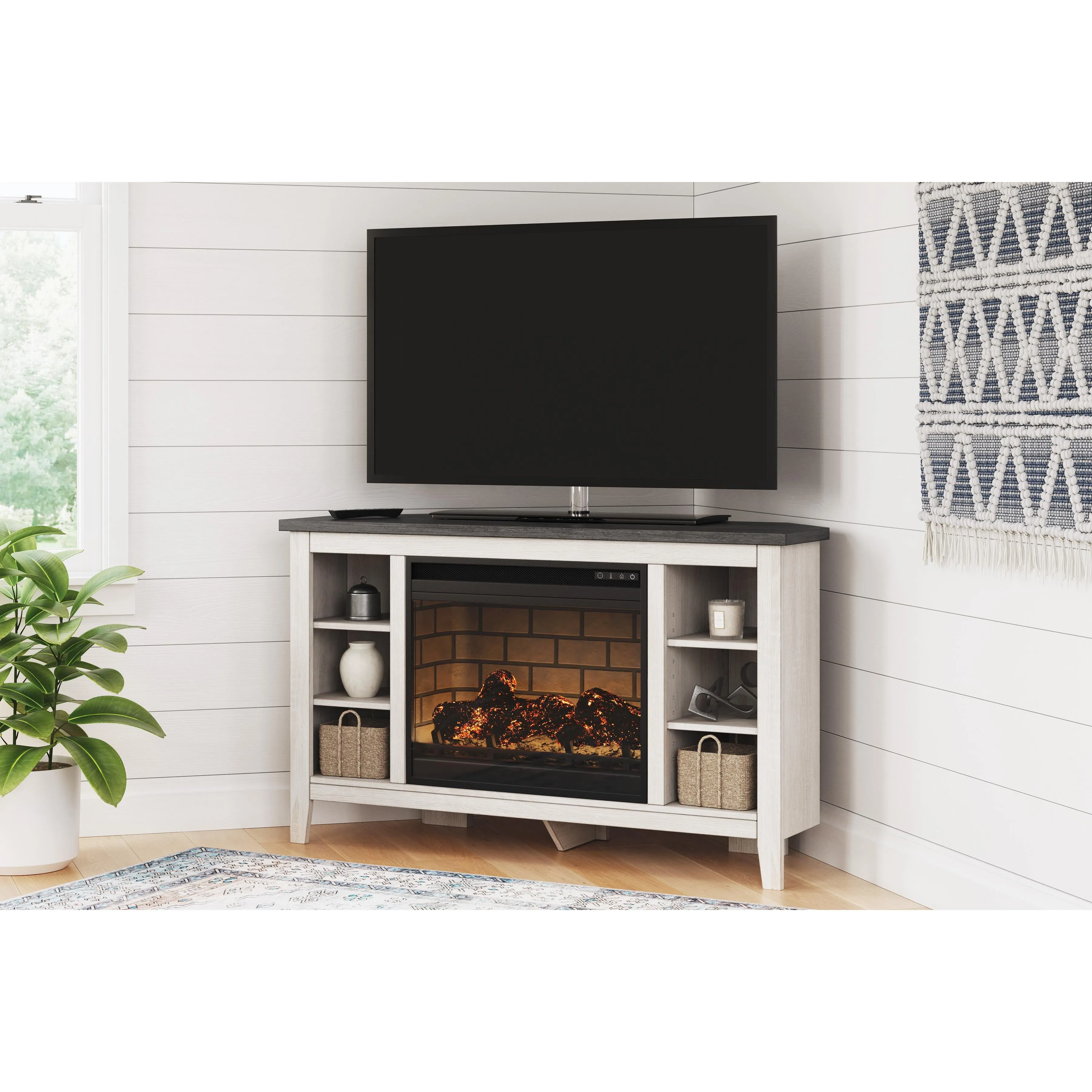 Signature Design by Ashley Dorrinson TV Stand W287-67/W100-101