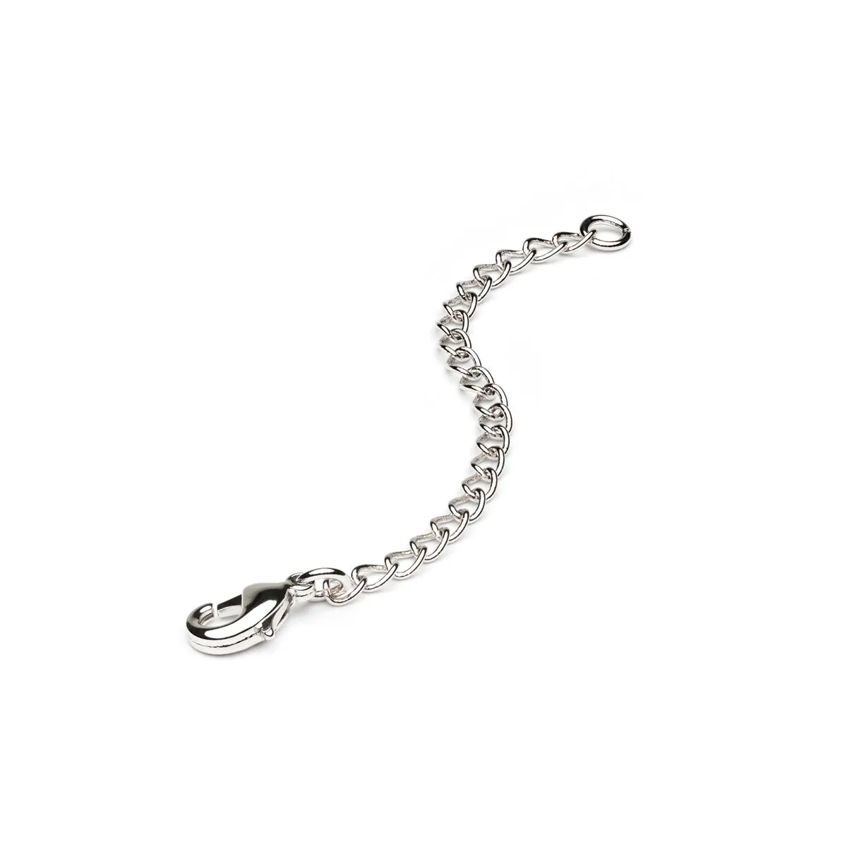 Silver Plated 3 Inch Chain Necklace Extender