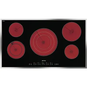 Smeg S2951CXU -  36-Inch 5-Burner Electric Drop-In Ceramic Cooktop