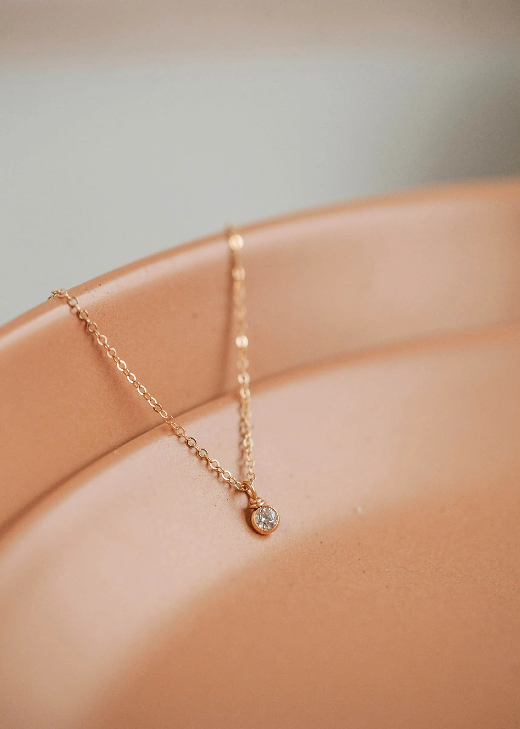 Solitaire Necklace