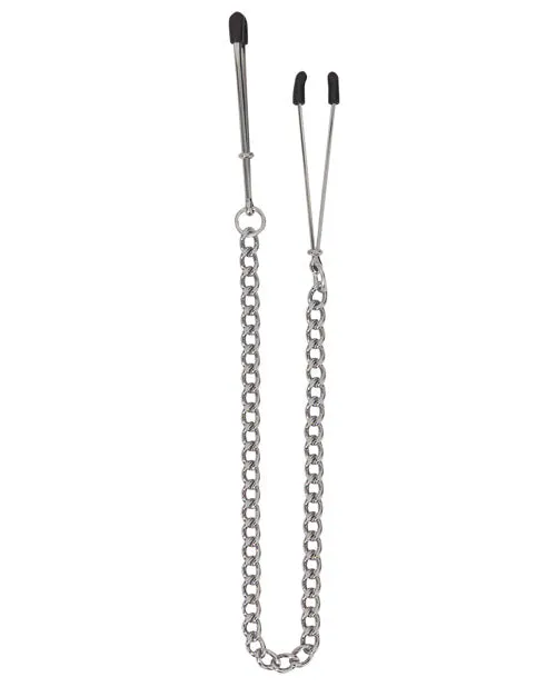 Spartacus Adjustable Tweezer Clamps W/link Chain