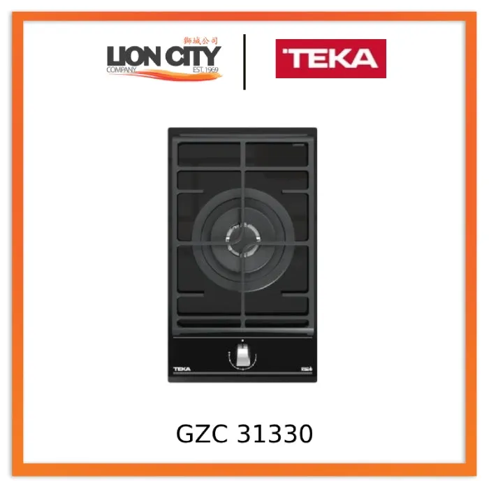 Teka GZC 31330 XB PUB/LPG Variopro Series. Modular Gas on Glass Hob With Exactflame Function of Butane Gas