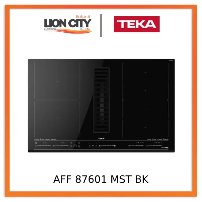 Teka MasterSense Air AFF 87601 MST Fullflex Induction Hob With Integrated Hood