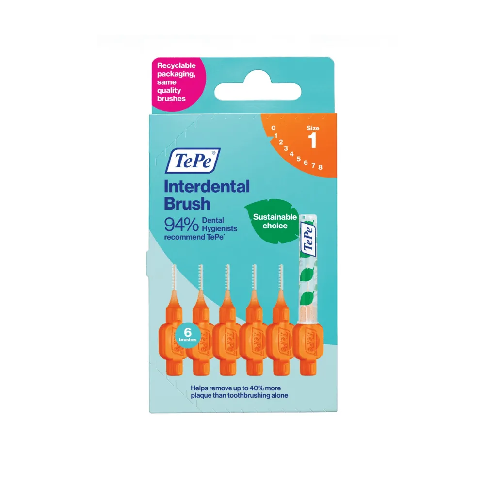 Tepe Interdental Brushes Orange 0.45mm