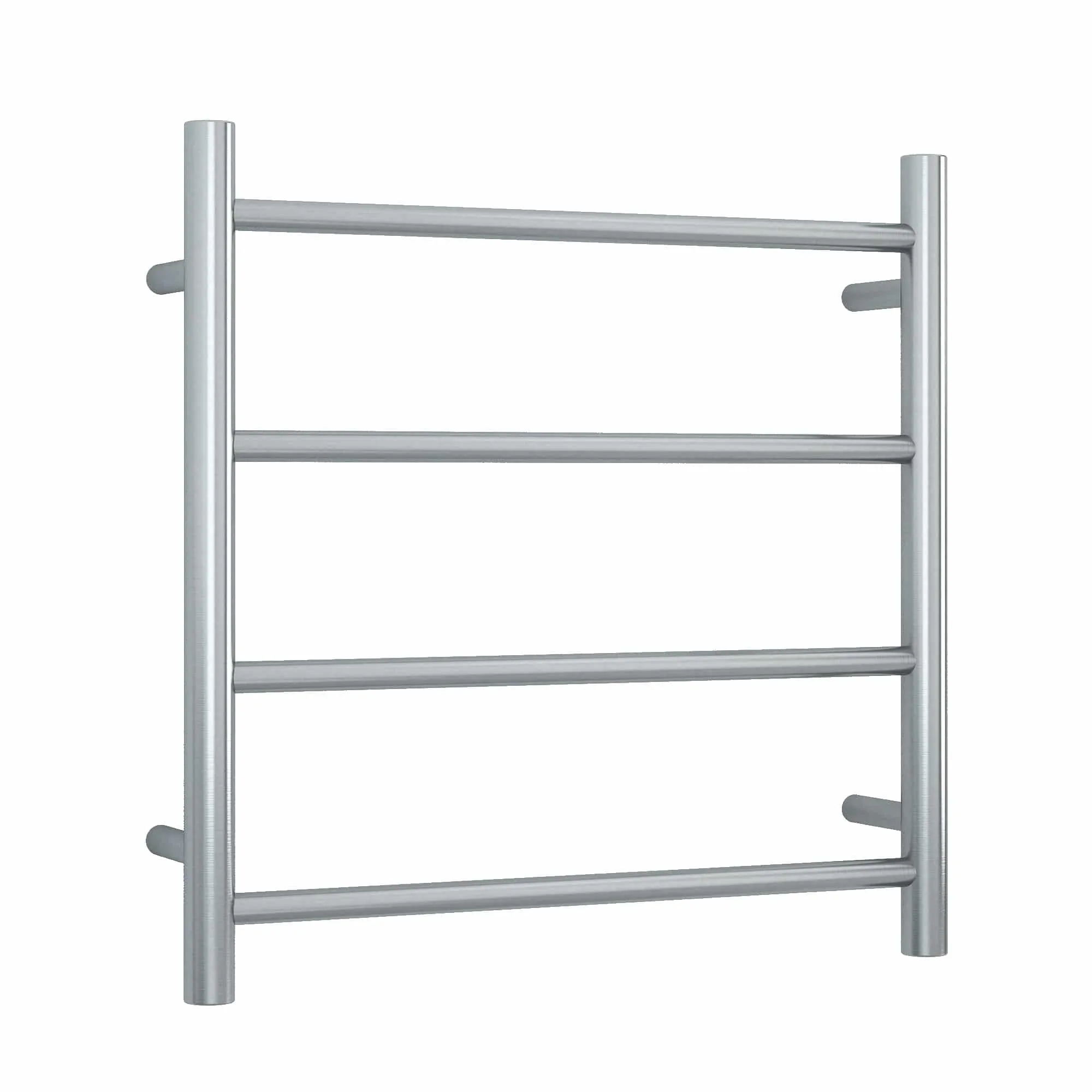 Thermogroup 4 Bar Thermorail Round Heated Towel Ladder 550mm Brushed Stainless Steel