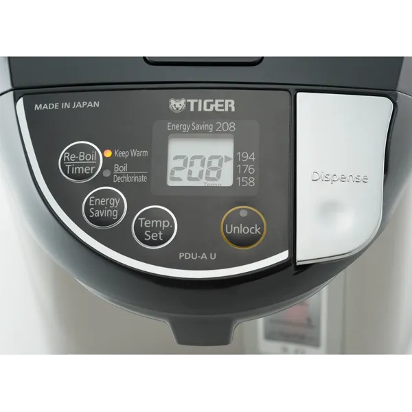 Tiger PDU-A Series Stainless Steel Electric Water Boiler And Warmer PDU-A30U/PDU-A40U/PDU-A50U