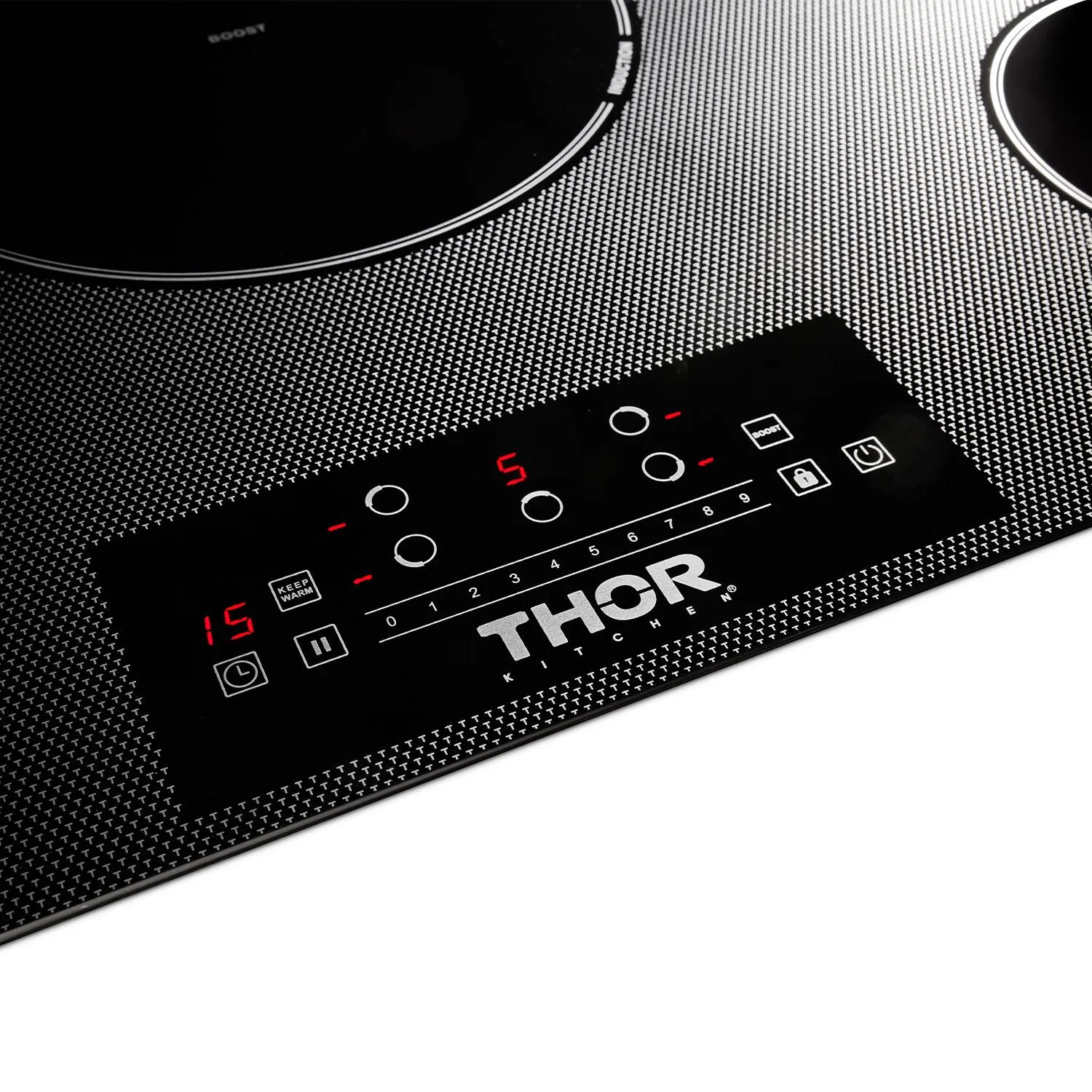 TIH36 Thor Kitchen 36 Inch Built-in Induction Cooktop - Model Tih36