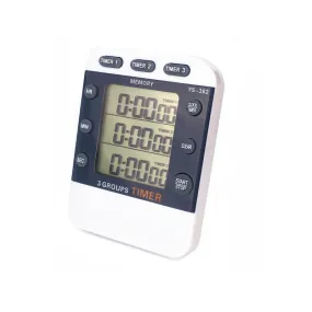 Timer Three Sets of Digital  Learning Kitchen Large Screen Timer