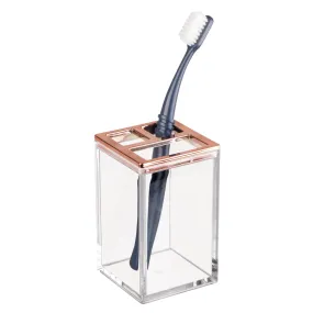 Toothbrush Holder 5.3" x 3" x 3" Rose Gold