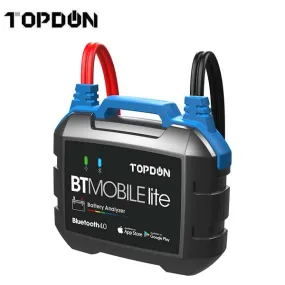 TOPDON - BTMobile Lite - Battery Starting & Charging System Analyzer - Dual Bluetooth - 12V