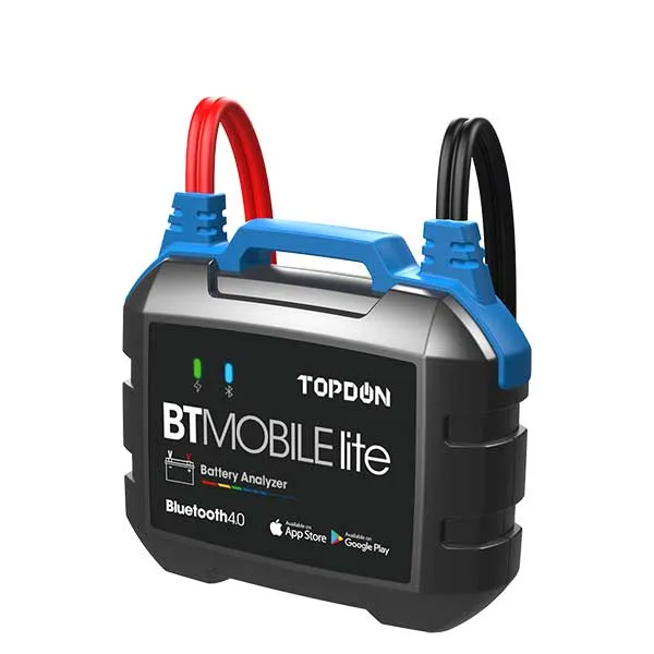 TOPDON - BTMobile Lite - Battery Starting & Charging System Analyzer - Dual Bluetooth - 12V