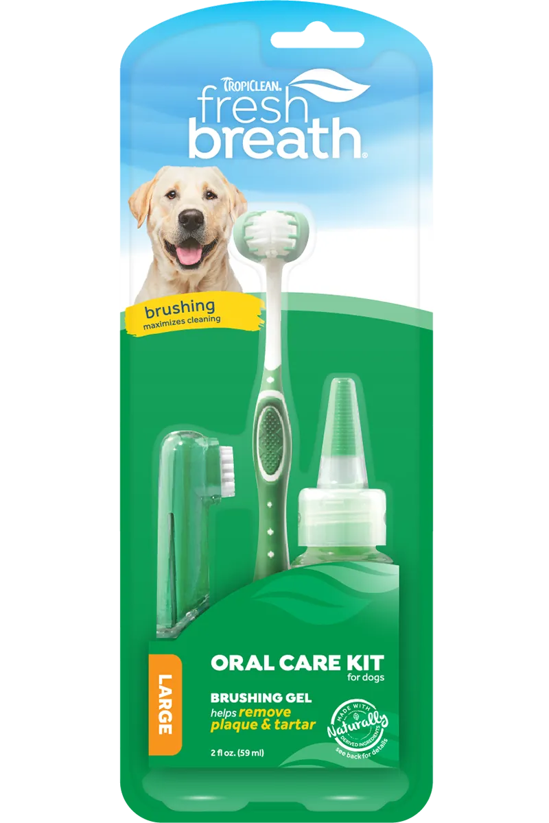 Tropiclean Fresh Breath Oral Care Kit