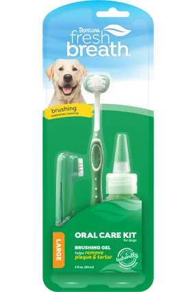 Tropiclean Fresh Breath Oral Care Kit