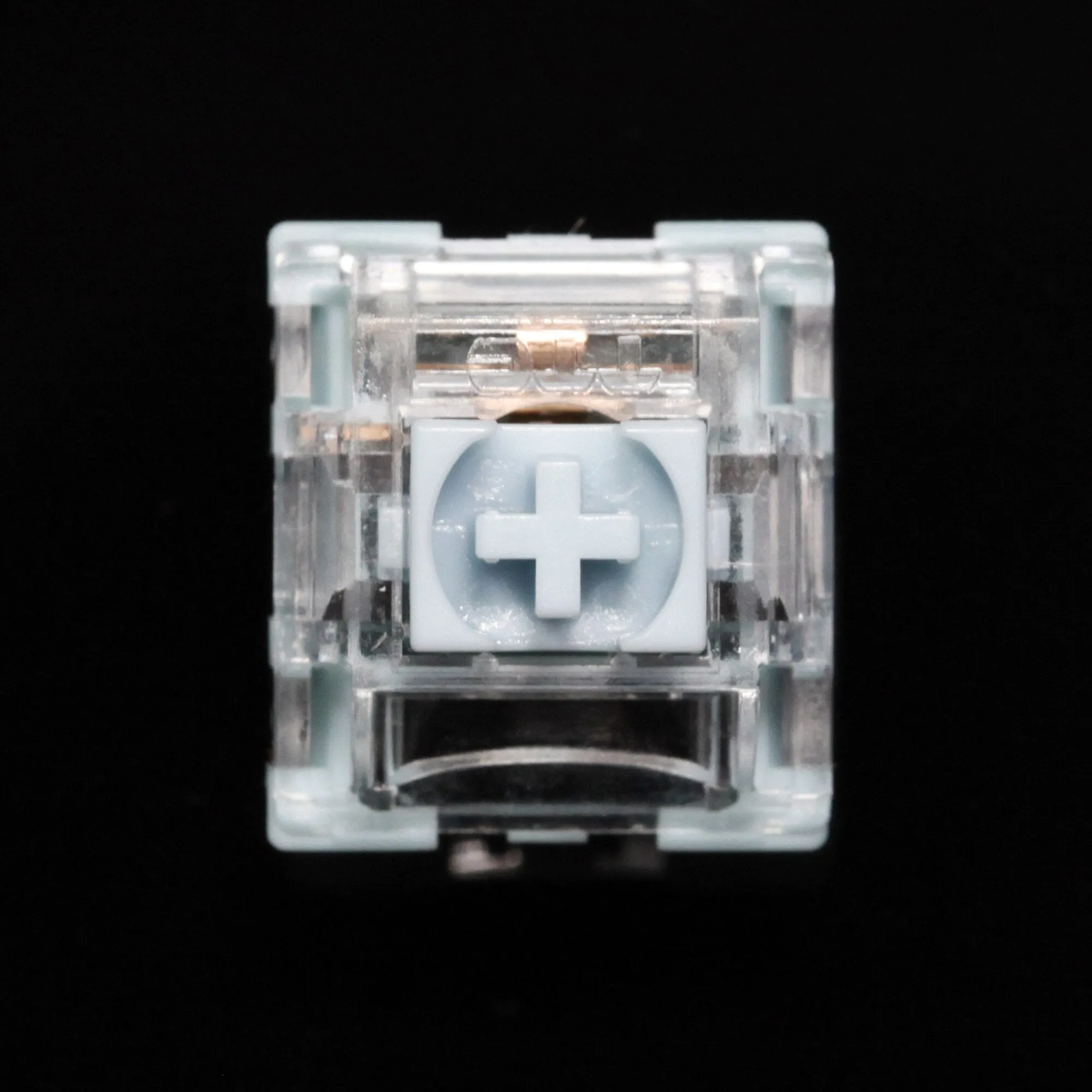 TTC Bluish White 42g Switch Tactile Switches For Mechanical Keyboard MX Series 3 Pins smd rgb light cyan colorway