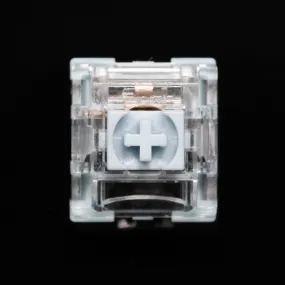 TTC Bluish White 42g Switch Tactile Switches For Mechanical Keyboard MX Series 3 Pins smd rgb light cyan colorway