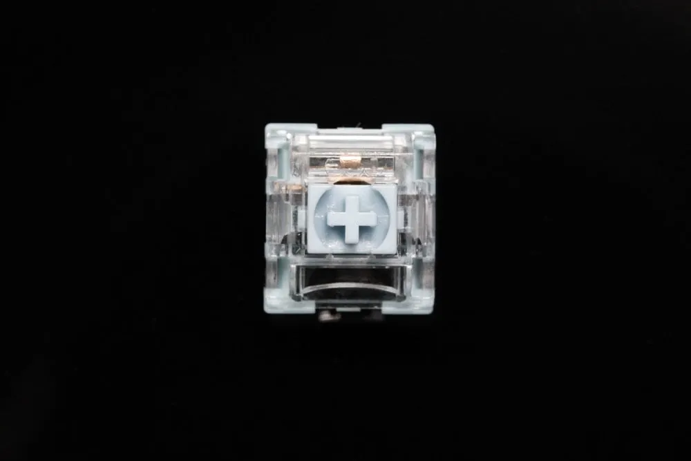 TTC Bluish White 42g Switch Tactile Switches For Mechanical Keyboard MX Series 3 Pins smd rgb light cyan colorway