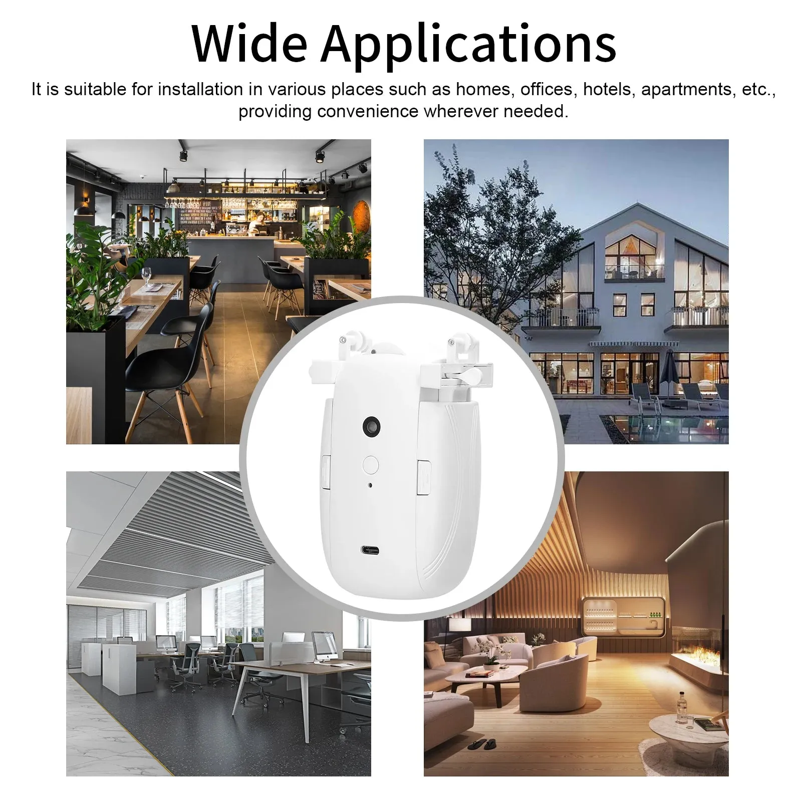 Tuya ZigBee 3 in 1 Intelligent Curtain Motor Electric Curtain Robot Auto Opener No Wiring Support APP Remote Control Timer