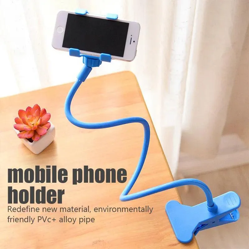 Universal Mobile Phone Holder - Adjustable, Stable & Wide Compatibility for Hands-Free Viewing