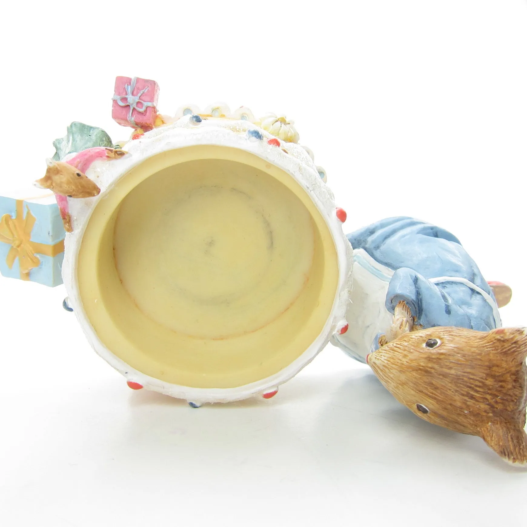 Vera the Mouse Marjolein Bastin Hallmark Birthday Cake Tea Light Candle Holder