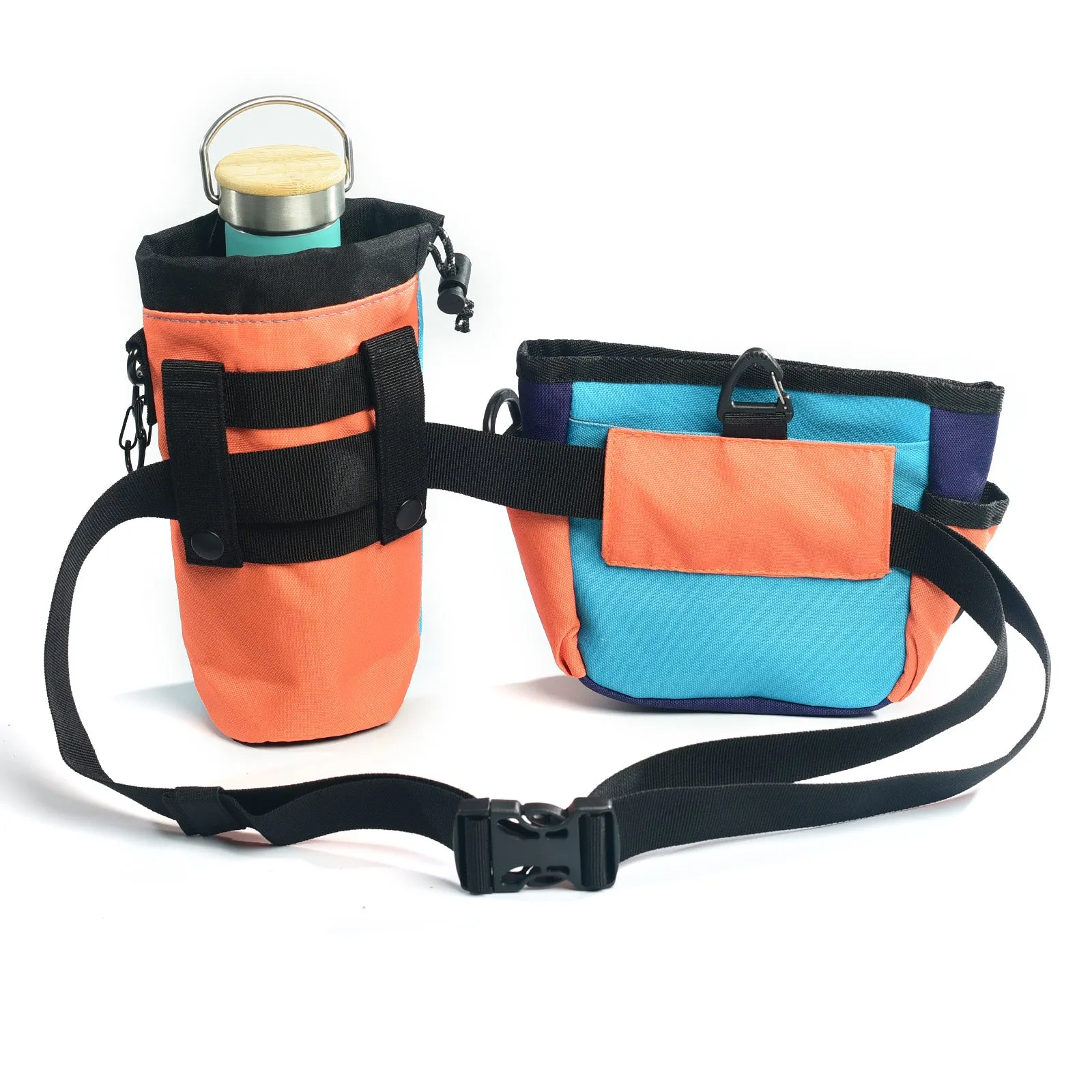 Waist Strap for Water Bottle Carriers, Holders & Tail-Along Pouch