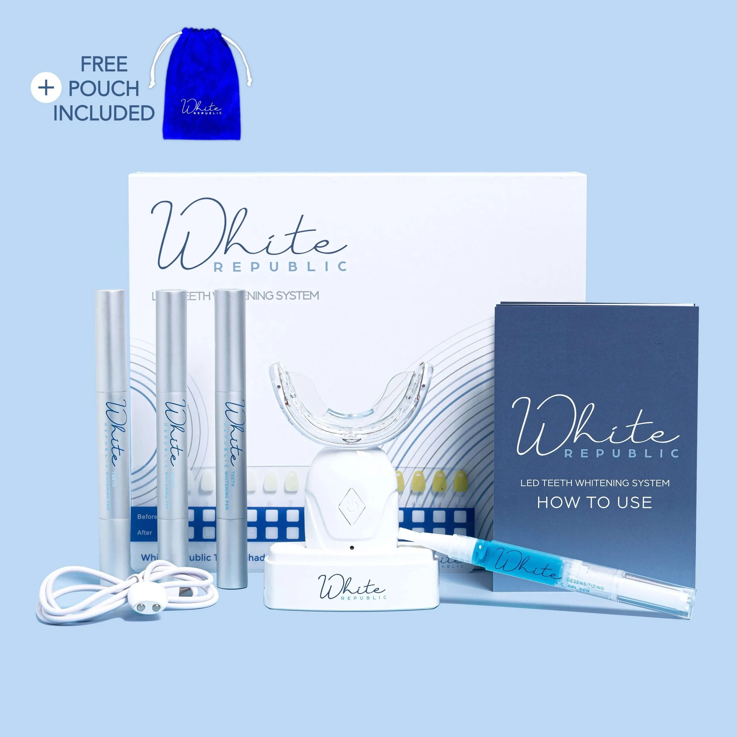 White Republic Wireless Teeth Whitening Kit