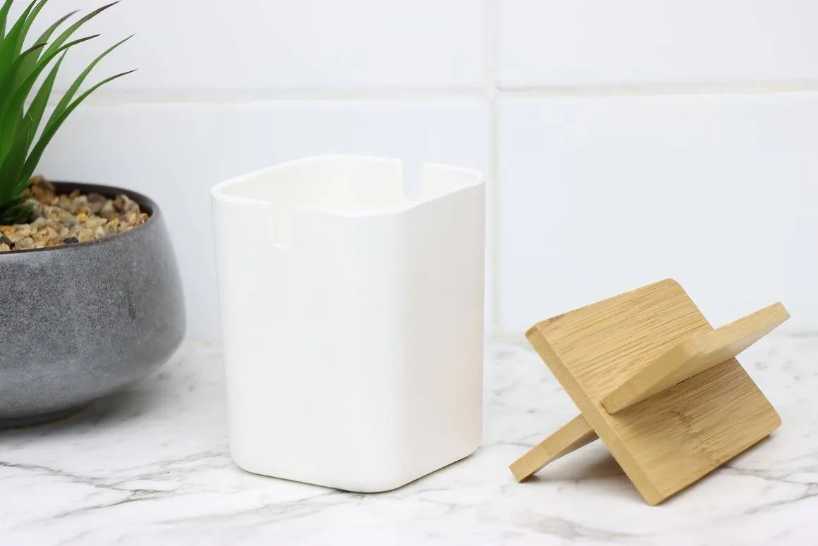 Wreen | Little Panda - Bamboo Kitchen/Toothbrush Holder