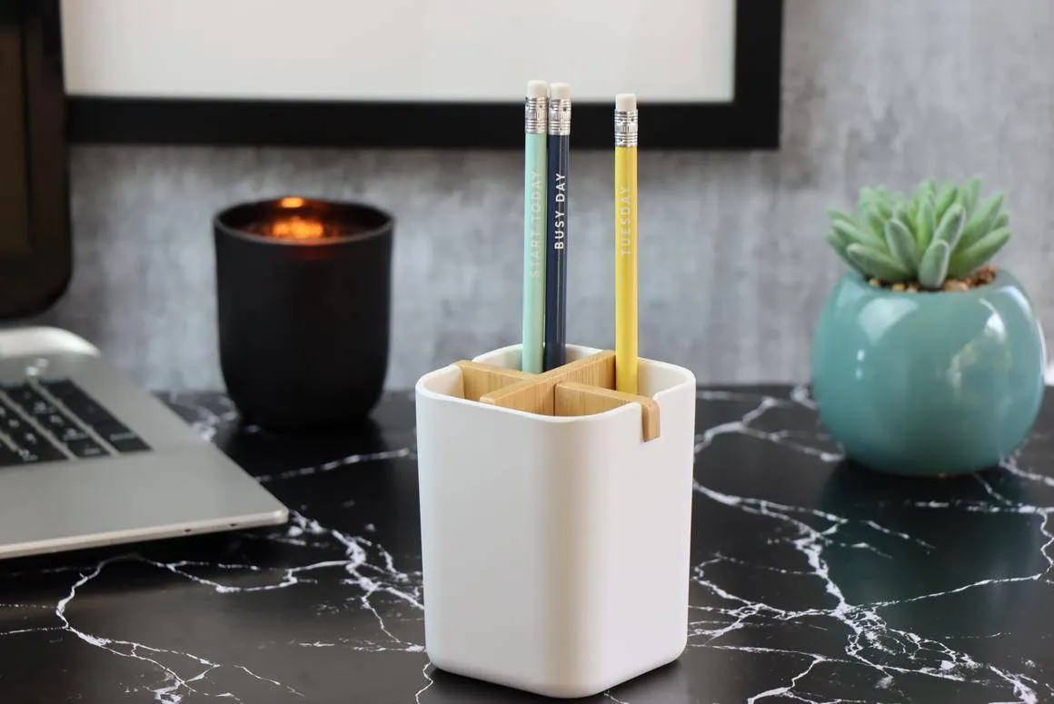 Wreen | Little Panda - Bamboo Kitchen/Toothbrush Holder