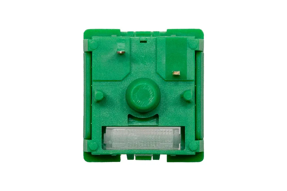 XCJZ Green Tea Switch RGB SMD Tactile Switch Greentea Switches 48g 65g For Mechanical keyboard mx stem PA66 MIXPA POM Pre Lubed