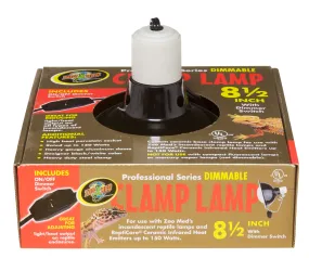 Zoo Med Deluxe Dimmable Clamp Lamp 8.5 Inch